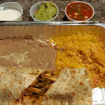 Fajita Wrap Burrito.