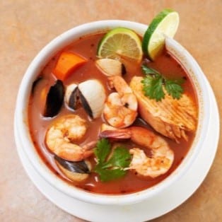 Sopa Azteca.