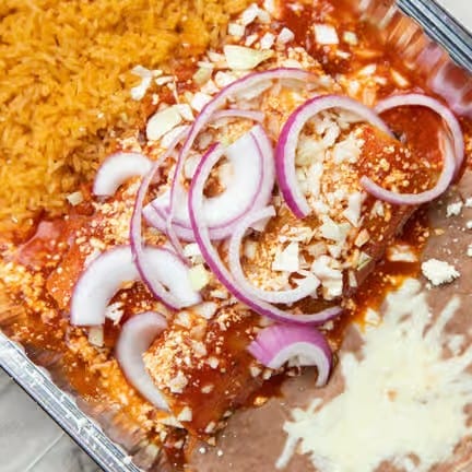 Enchiladas Rancheras.